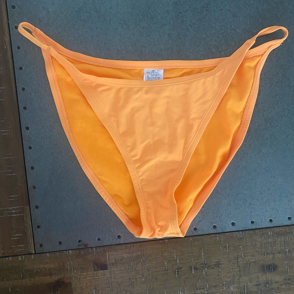 Wild Fable Bright Orange Swim Bottom